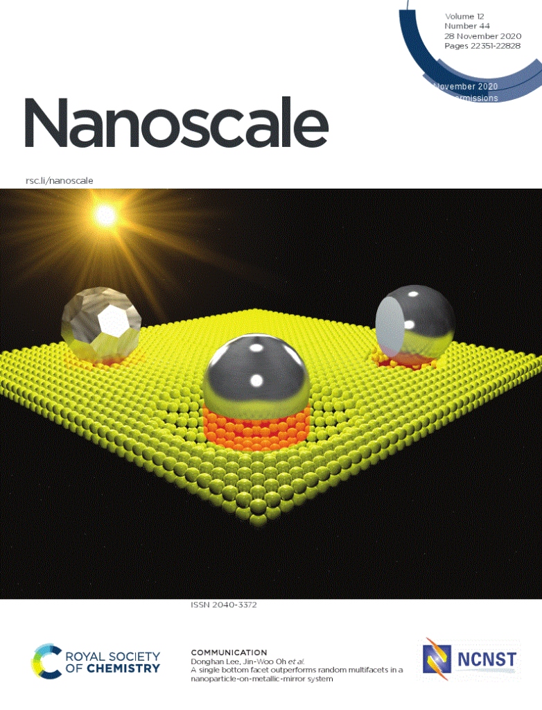 Front Cover of Nanoscale