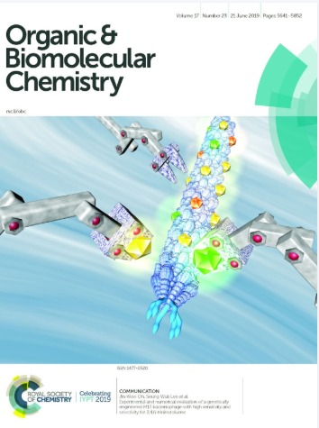Front Cover of Organic & Biomolecular Chemistry